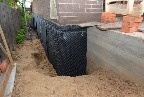 Crawl space vapor barrier installation in Spencer, IN